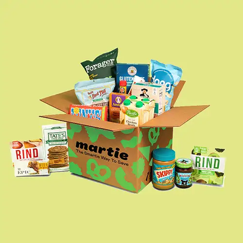 Save up to 80% on groceries with Martie